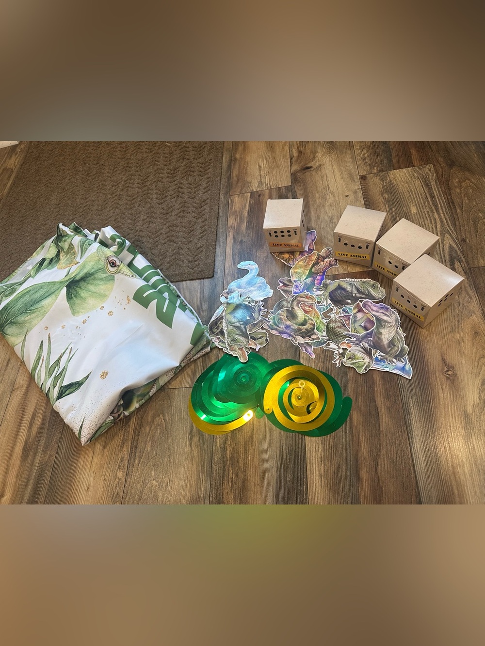 Reptile Birthday Decoration Lot Favor Banner Ceiling Hangers Snake Turtle Boy